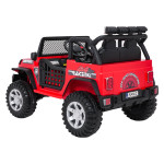 Elektrické autíčko Jeep BEAST 4x4 - MP3 - červené